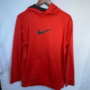 Orange Nike hoodie